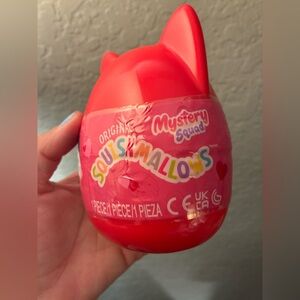 Brand New Squishmallows rare Hearts Mystery Squad Red capsule with 4” plushie.